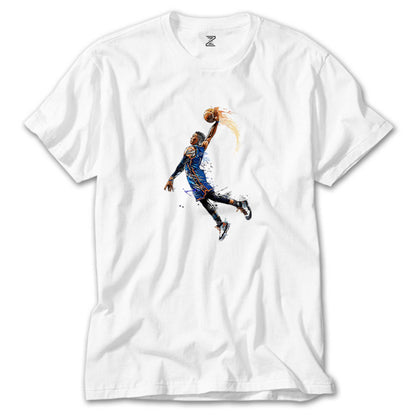 OKC Russell Westbrook Beyaz Tişört