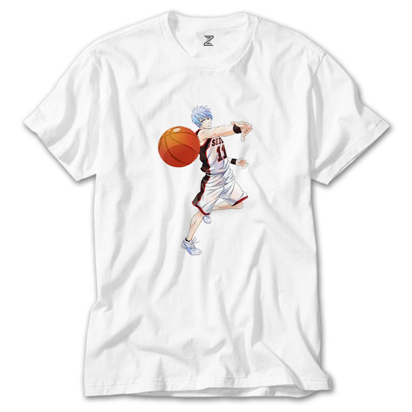 Baller Blue Anime Pass Beyaz Tişört