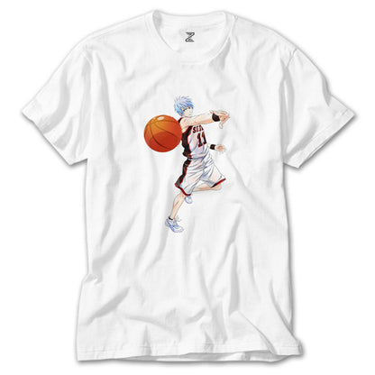 Baller Blue Anime Pass Beyaz Tişört