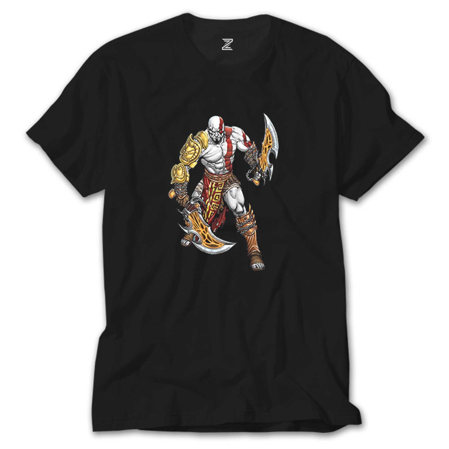 God Of War Kratos Savaşçı Siyah Tişört