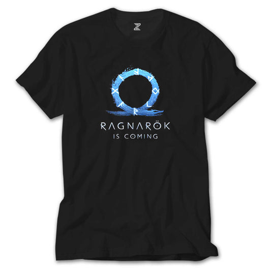 God of War Ragnarok Is Coming Siyah Tişört