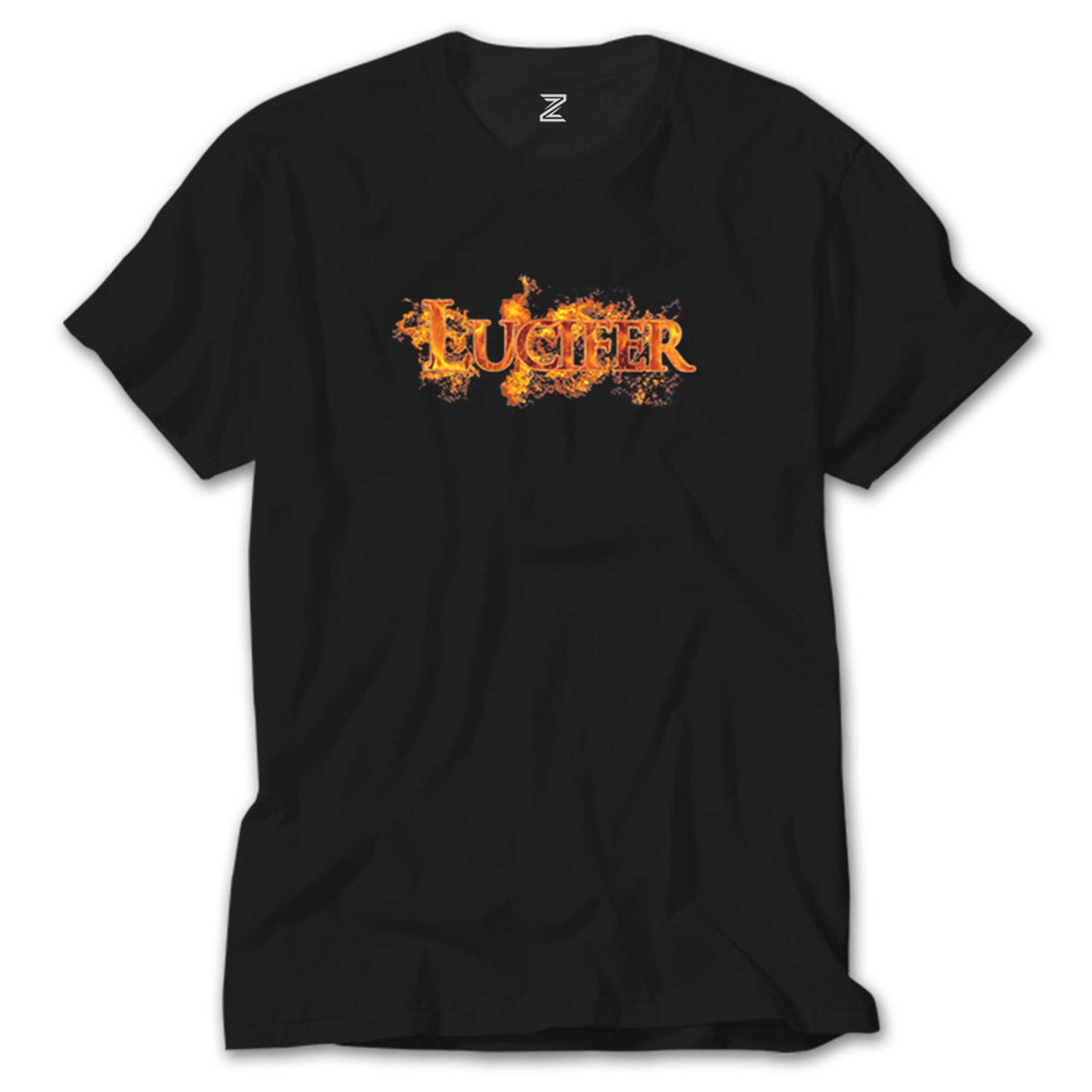 Lucifer Fire Siyah Tişört