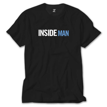 Insade Man Blue Siyah Tişört