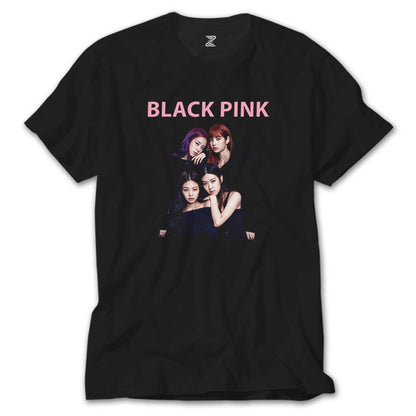 Blackpink Siluet Siyah Tişört