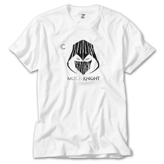 Moon Knight Logo Beyaz Tişört