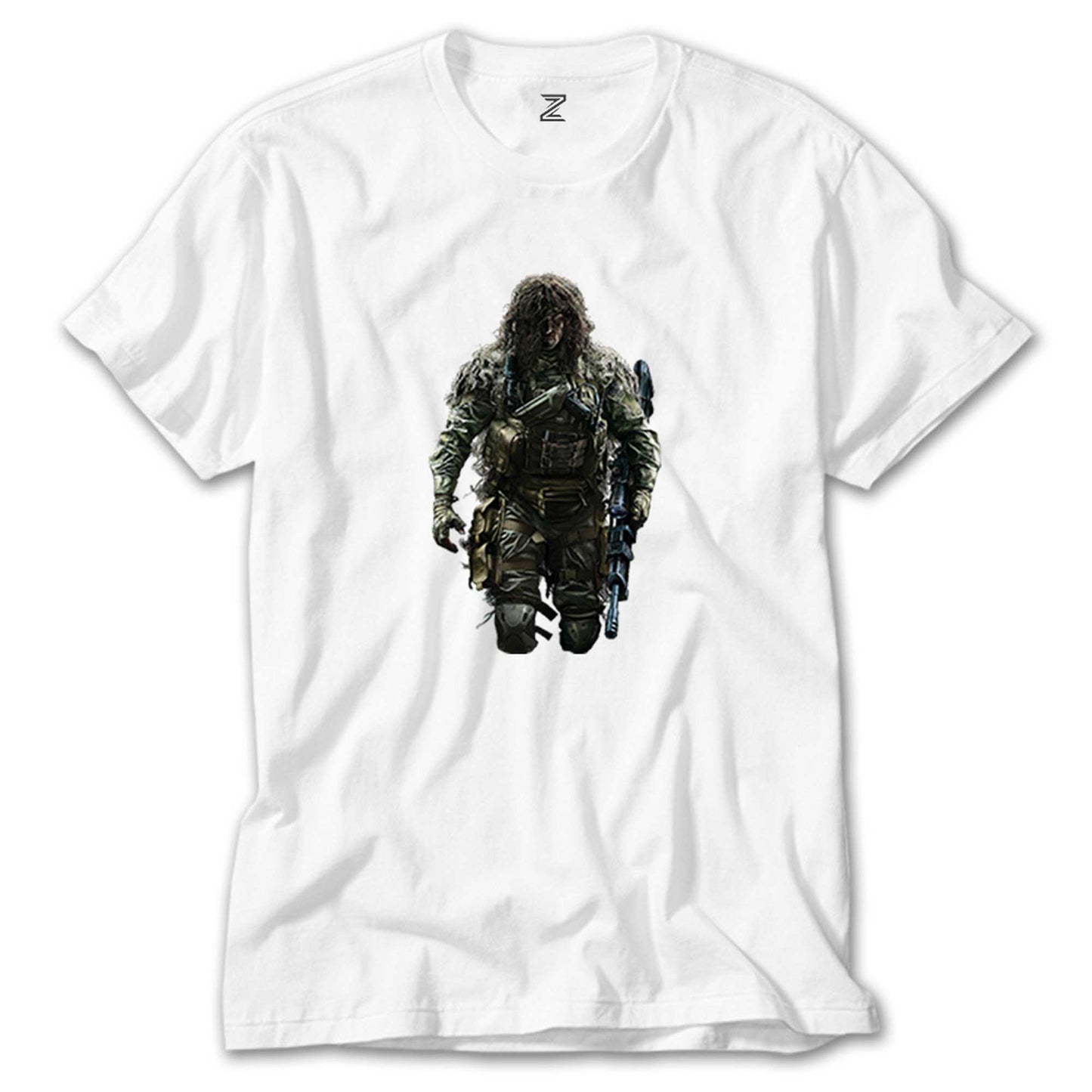 Call Of Duty Big Fighter Beyaz Tişört