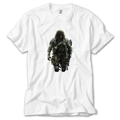 Call Of Duty Big Fighter Beyaz Tişört
