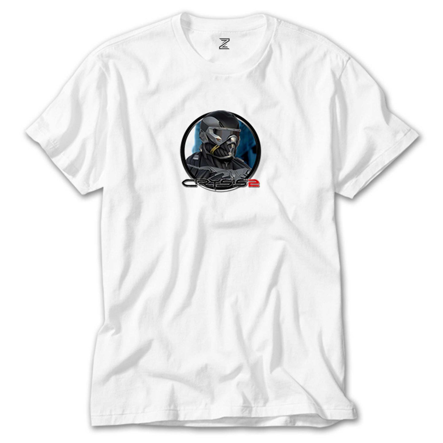 Crysis Masked Warrior Beyaz Tişört