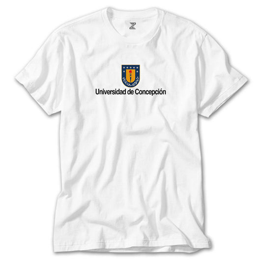 Concepcion University Logo Beyaz Tişört