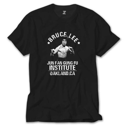 Bruce Lee Face Siyah Tişört