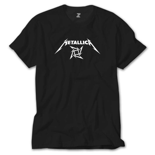 Metallica Blade Dream Text Siyah Tişört