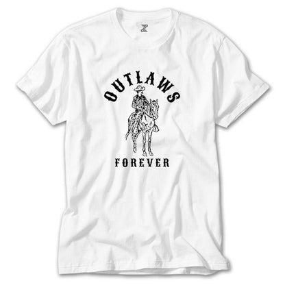 Red Dead Redemption 2 Outlaws Forever Beyaz Tişört