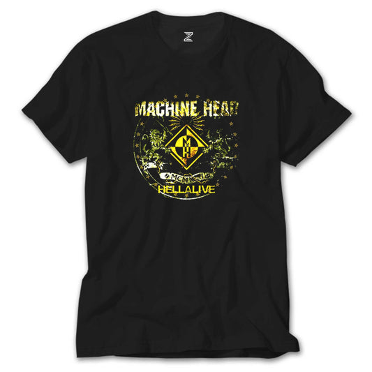 Machine Head Hellalive Siyah Tişört
