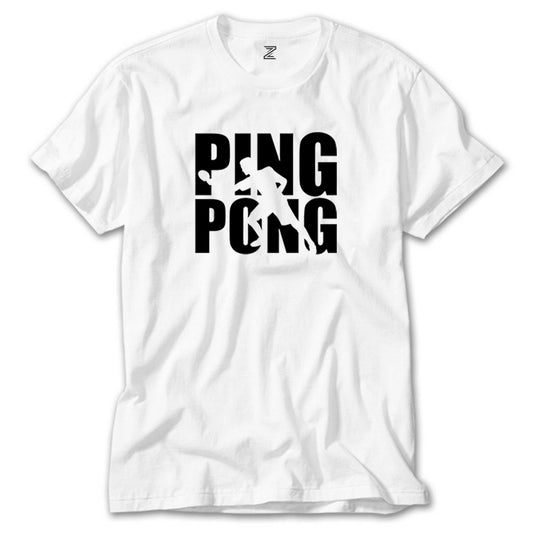 Ping Pong Actor Beyaz Tişört