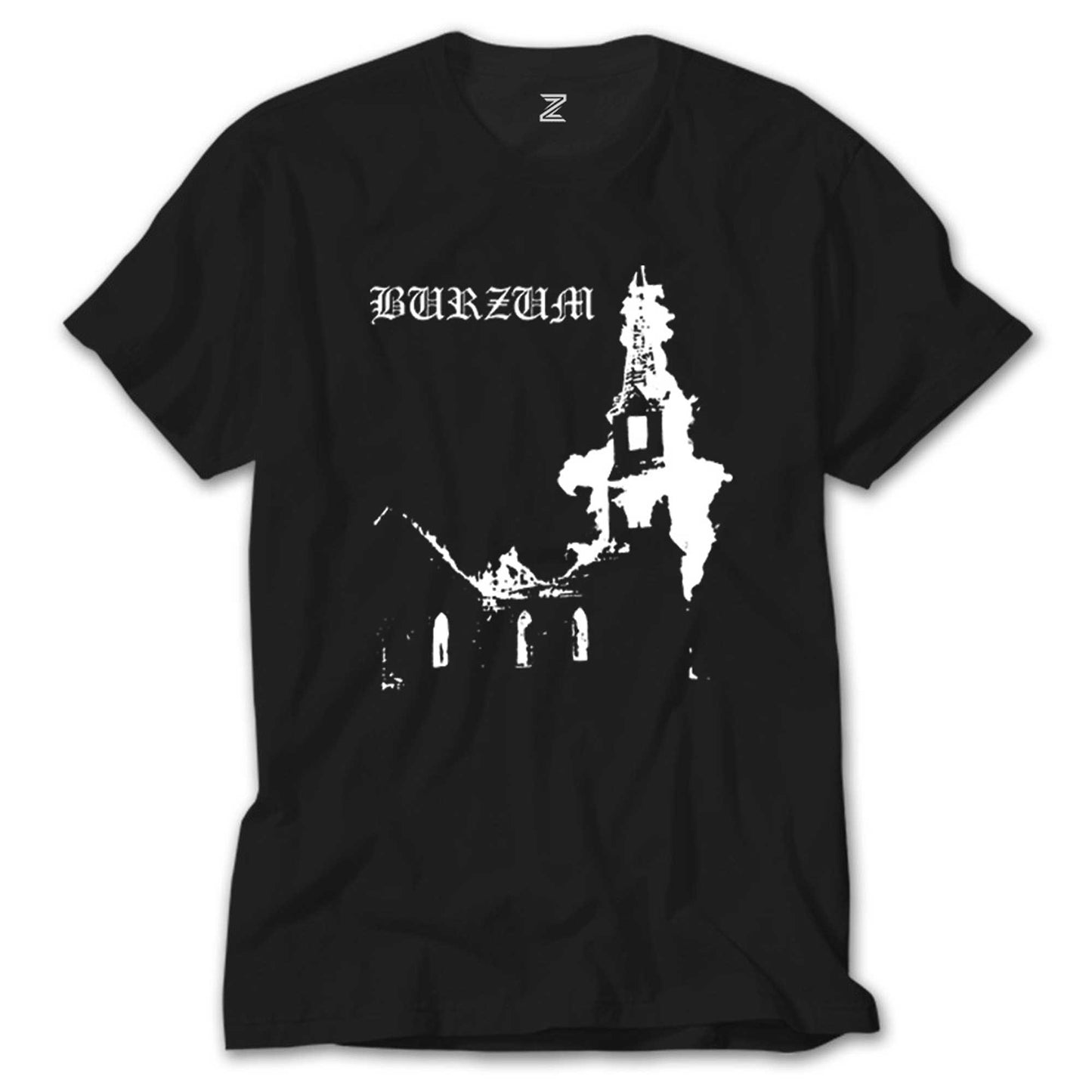 Burzum Burn Church Siyah Tişört