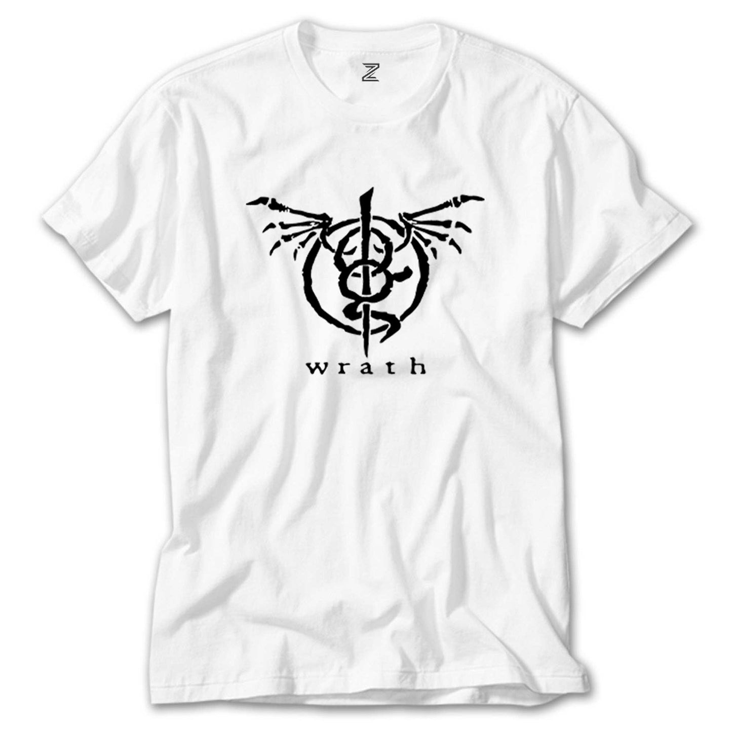 Lamb of God Wrath Logo Beyaz Tişört