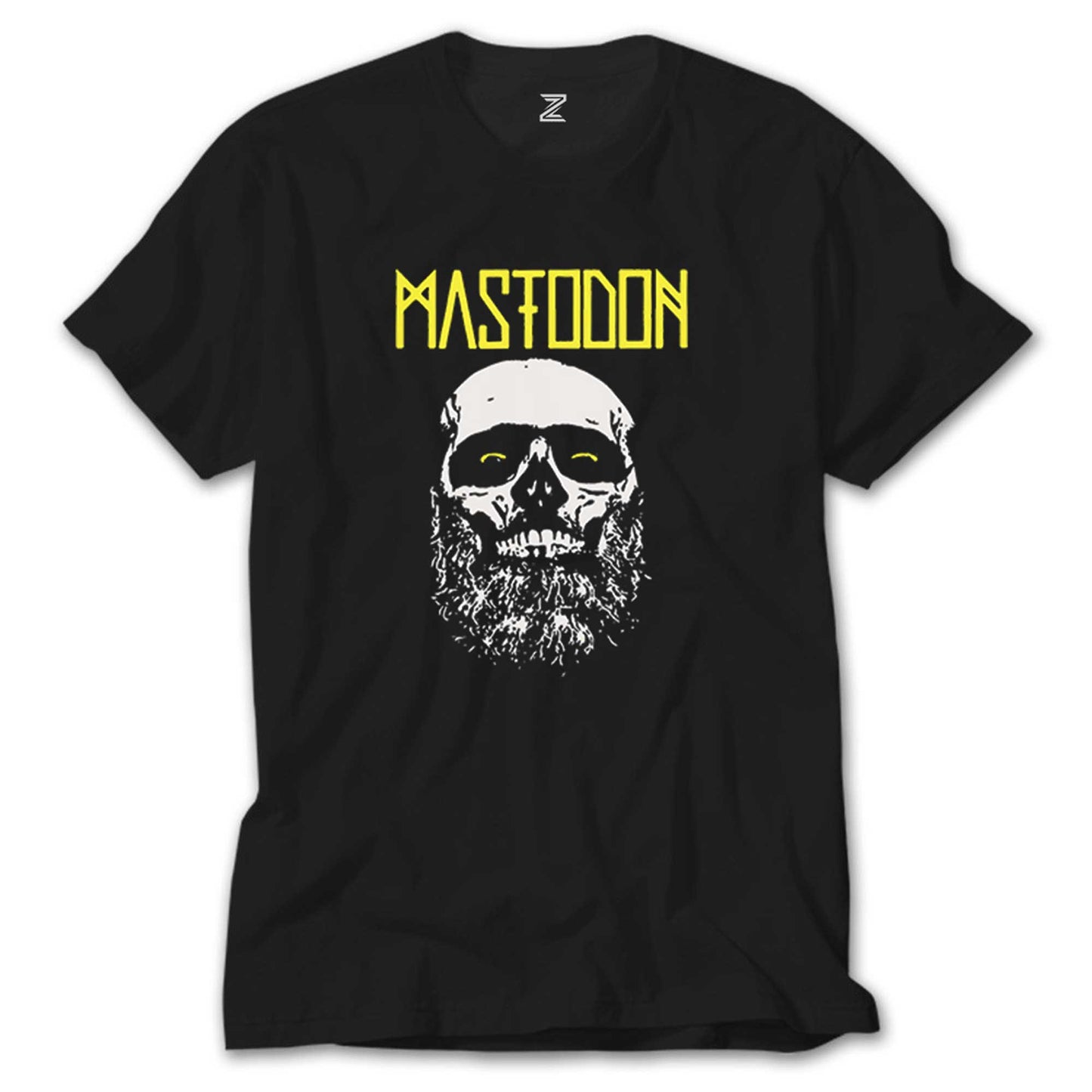Mastodon Skull Siyah Tişört