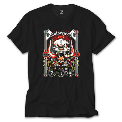 Motörhead Ace of Spades Grup Face Siyah Tişört