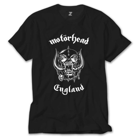 Motörhead England Siyah Tişört