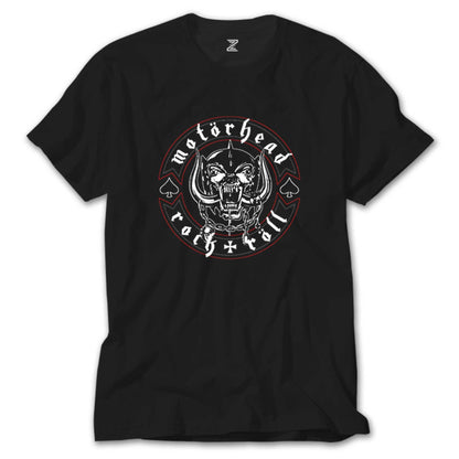 Motörhead Rock n Röll Siyah Tişört