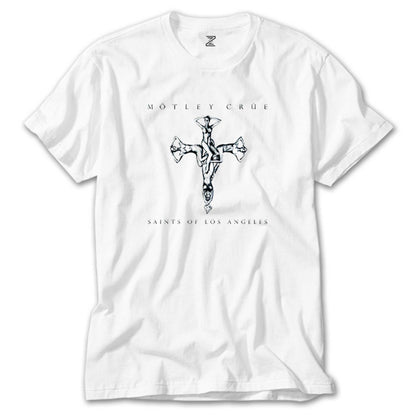 Mötley Crüe Saints Of Los Angeles Beyaz Tişört