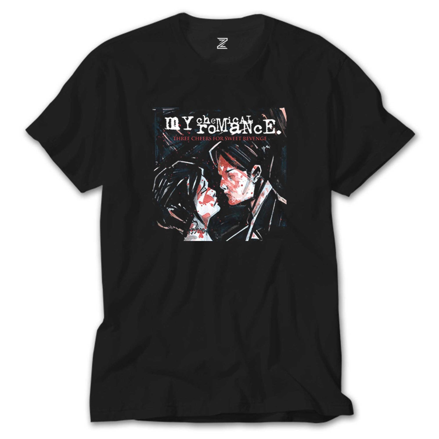 My Chemical Romance Three Cheers for Sweet Revenge Siyah Tişört