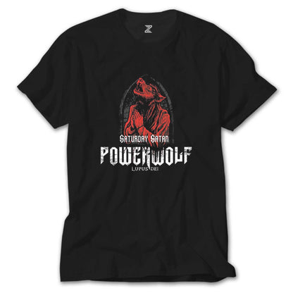 Powerwolf Lupus Dei Siyah Tişört