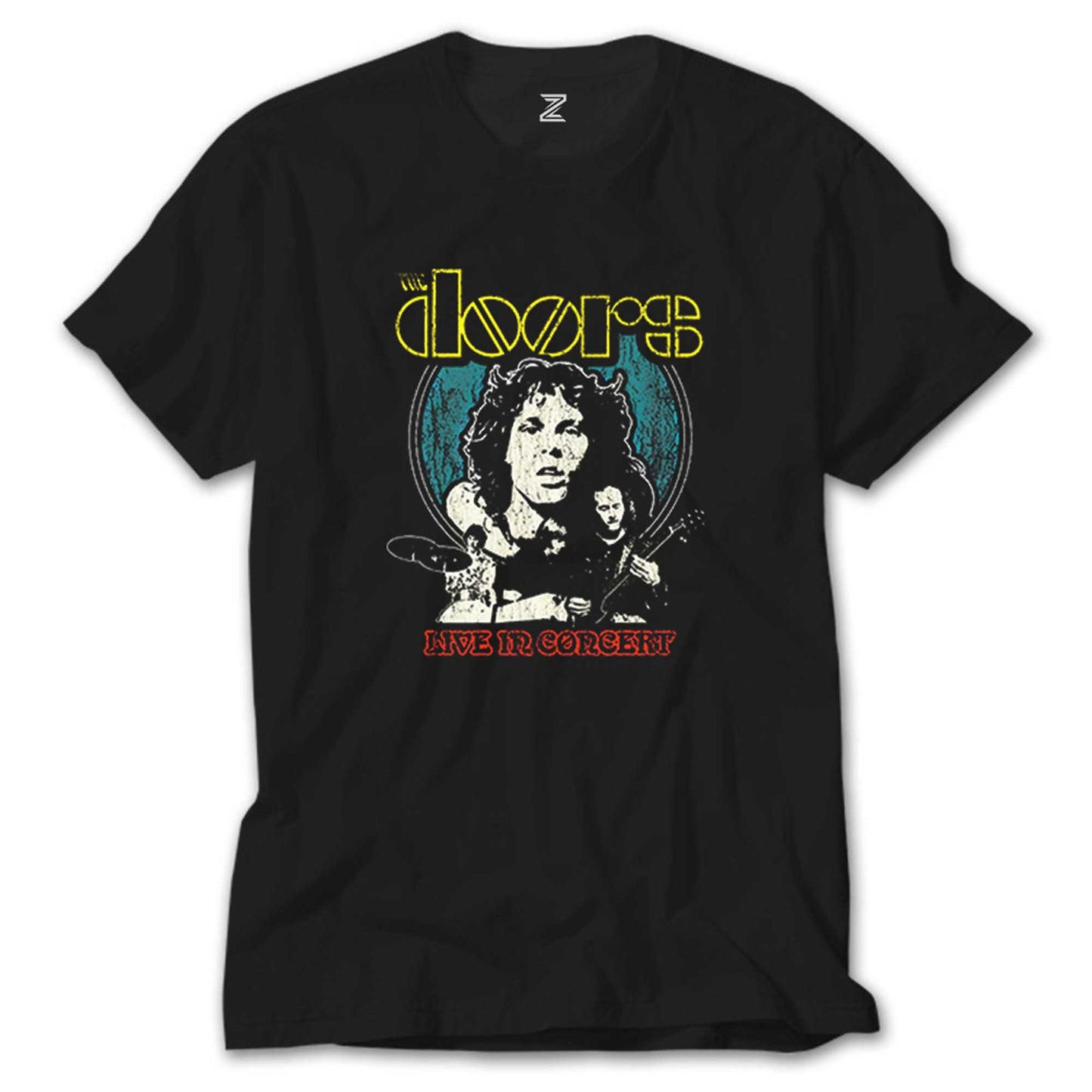 The Doors Live in Concert Siyah Tişört