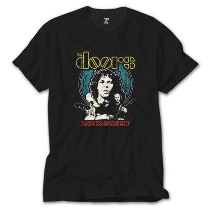 The Doors Live in Concert Siyah Tişört