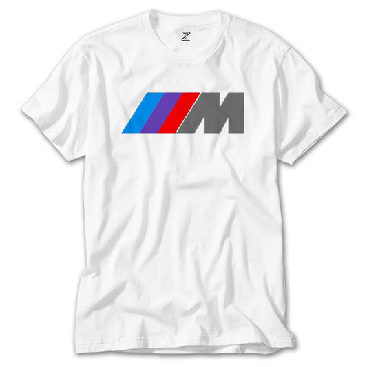 BMW M Power Logo Beyaz Tişört