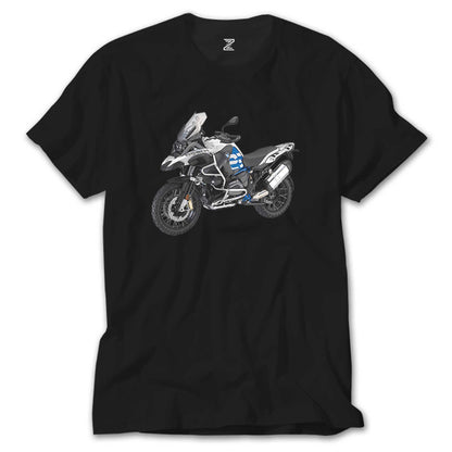 BMW GS Blue Siyah Tişört