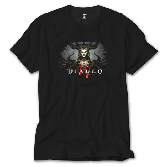 Diablo IV Lilith Siyah Tişört