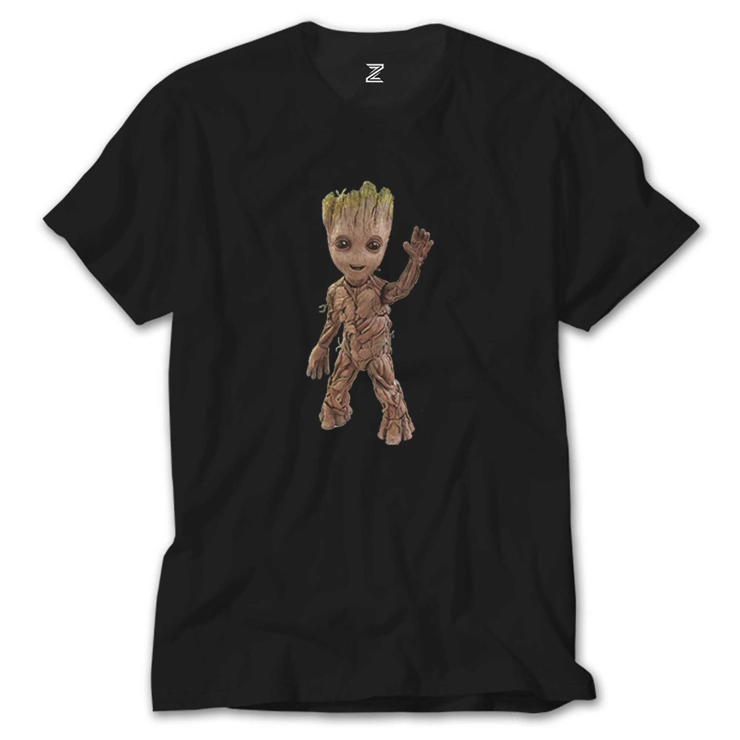 Groot Baby Siyah Tişört