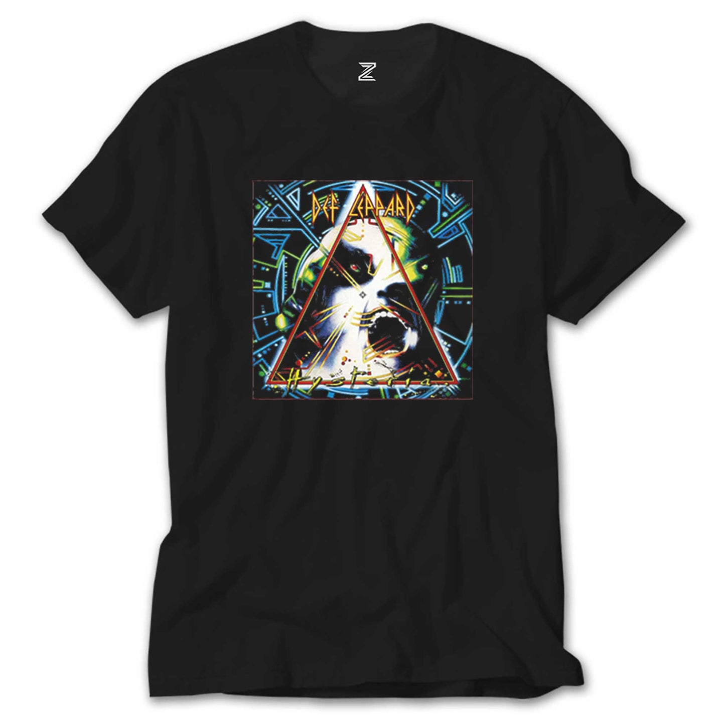 Def Leppard Hysteria Siyah Tişört