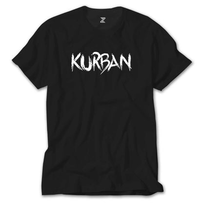 Kurban Text Siyah Tişört