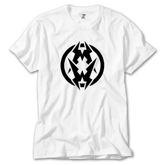 Municipal Waste Logo Beyaz Tişört
