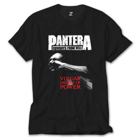 Pantera Vulgar Display Of Power Siyah Tişört