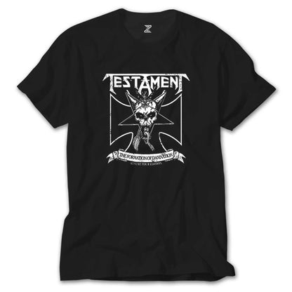 Testament Trending Siyah Tişört
