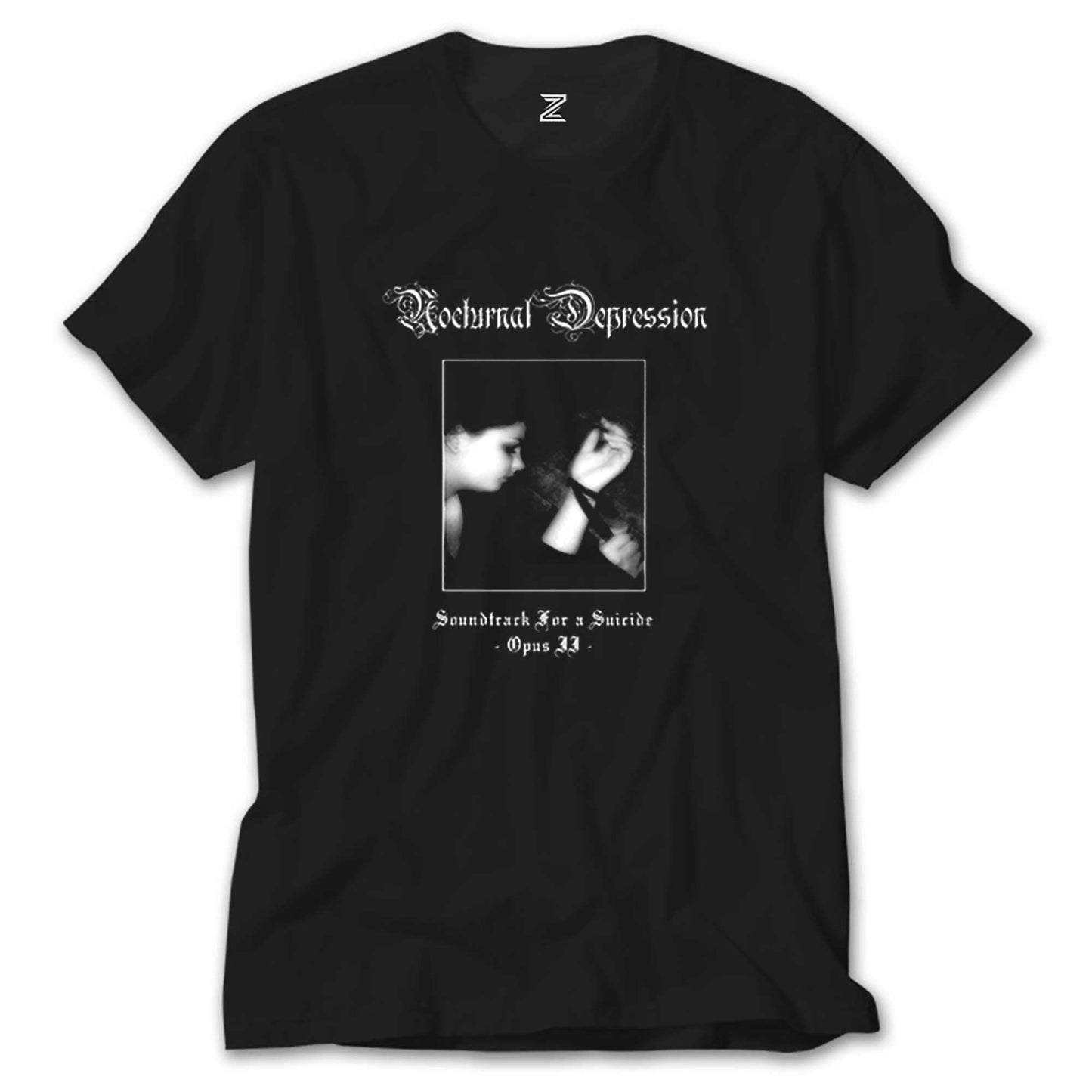 Nocturnal Depression Soundtrack Siyah Tişört