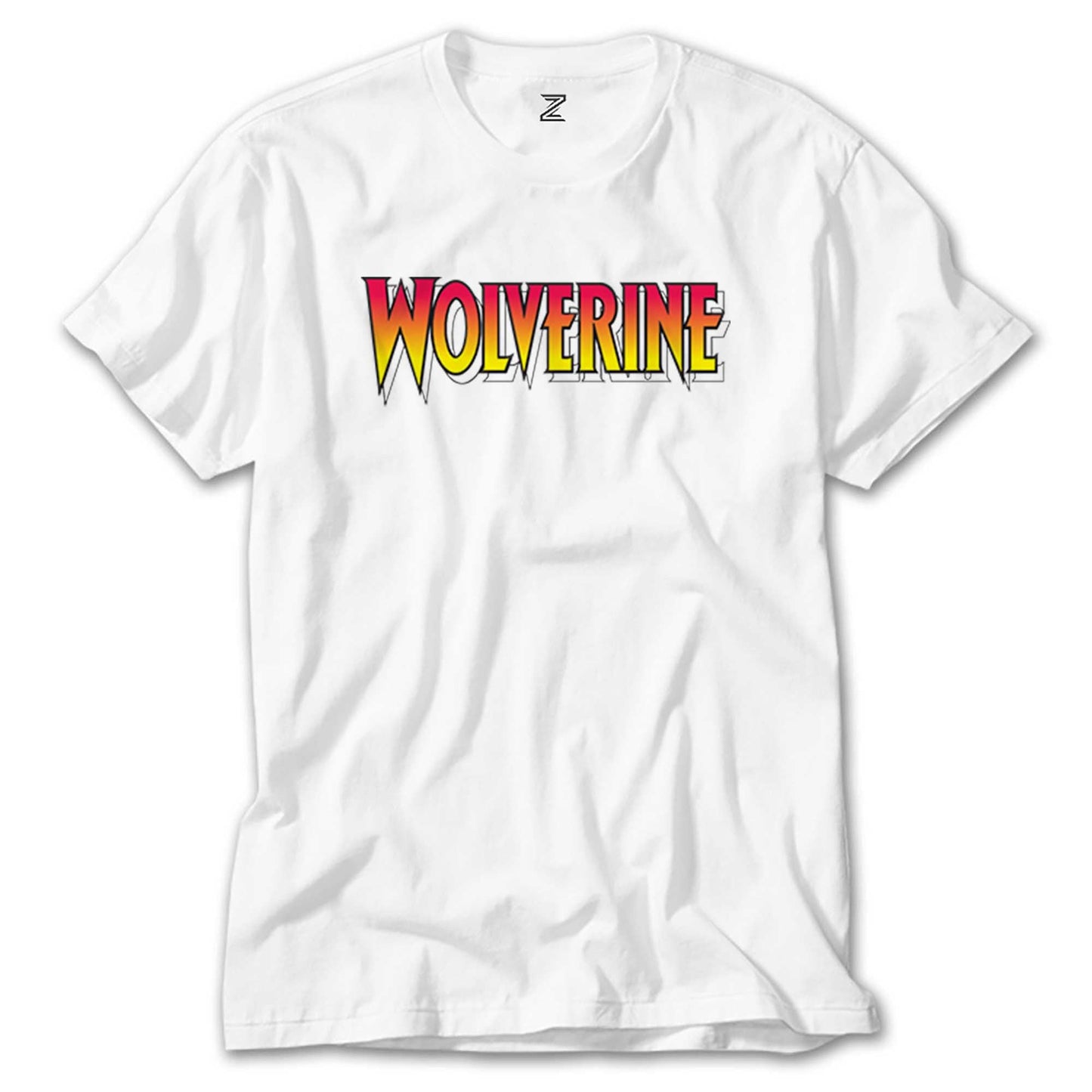 Wolverine Color Text Beyaz Tişört