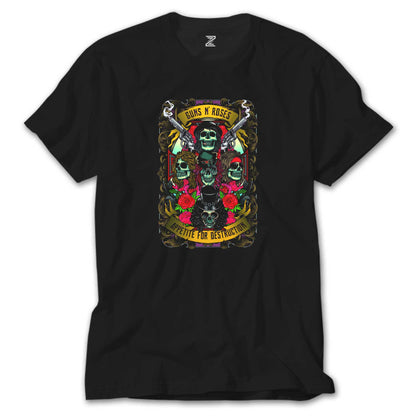 Guns N Roses Appetıte Destruction Siyah Tişört