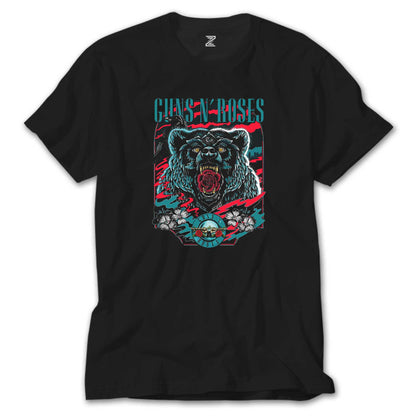 Guns N Roses Bear Siyah Tişört