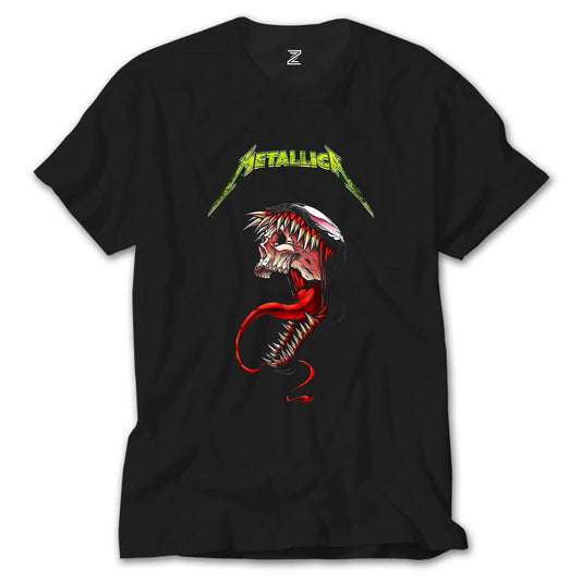 Metallica Venom Siyah Tişört