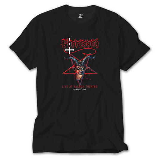 Possessed Sed Live At Balboa Theatre Siyah Tişört