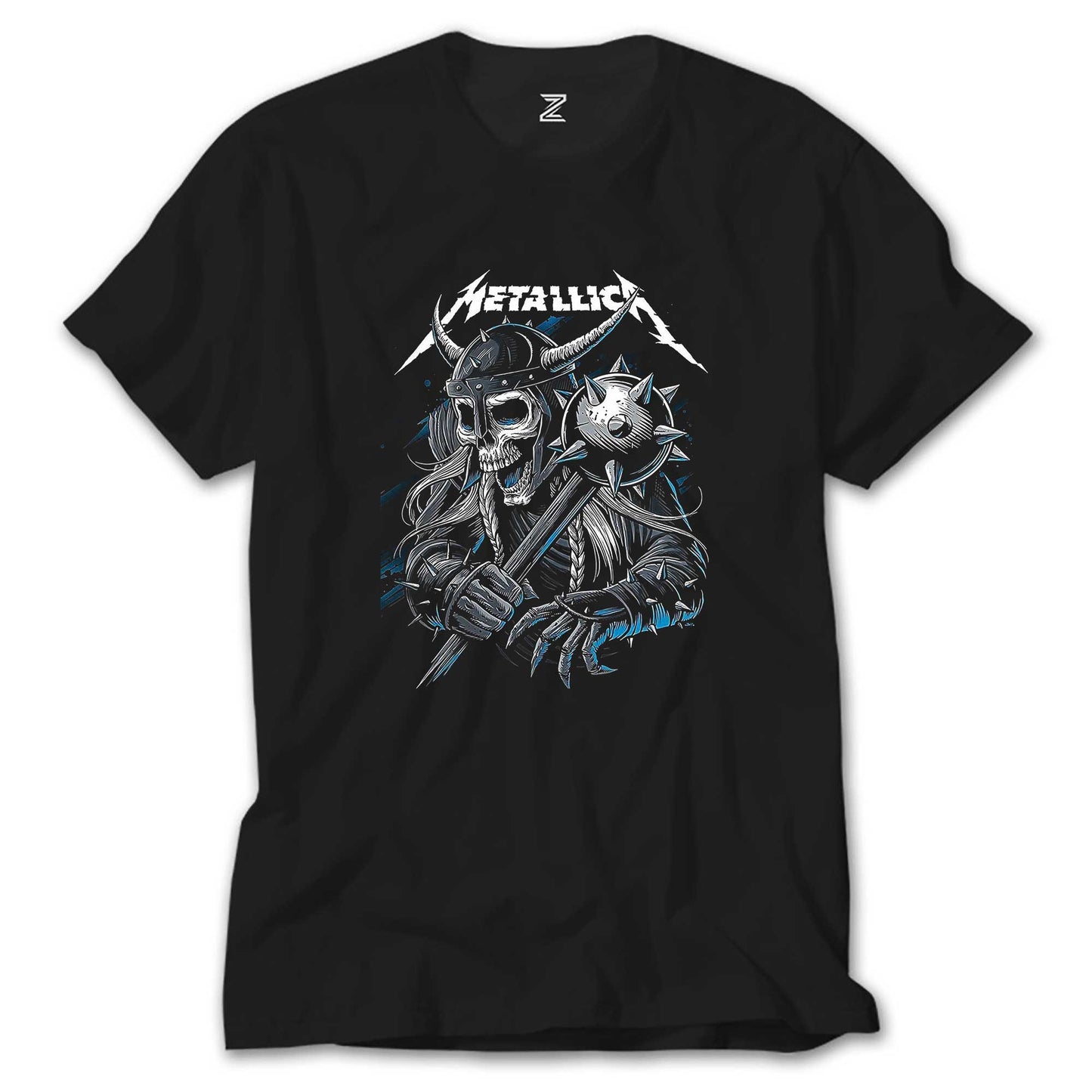Metallica Vikings Siyah Tişört