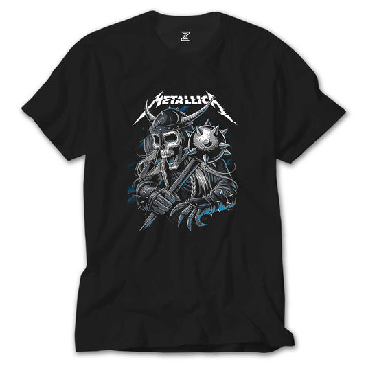 Metallica Vikings Siyah Tişört