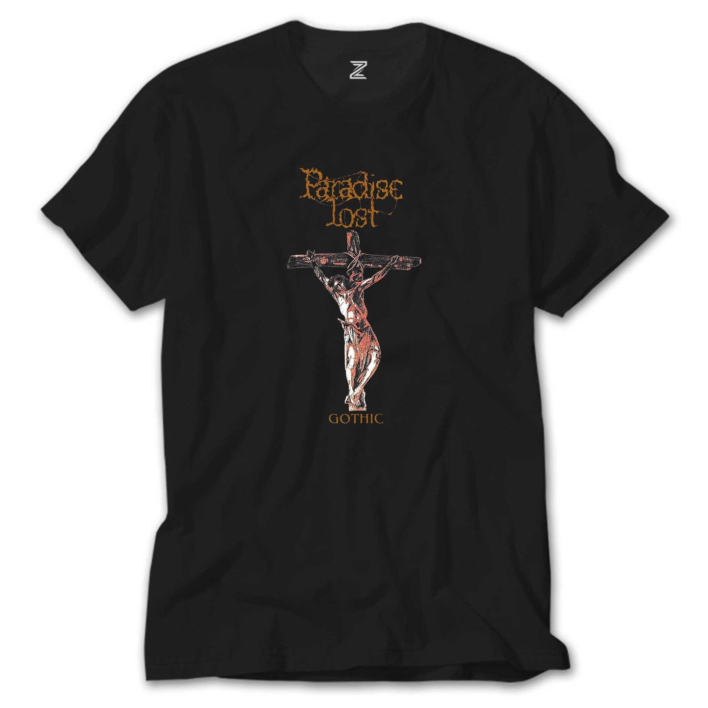 Paradise Lost Gothic Siyah Tişört