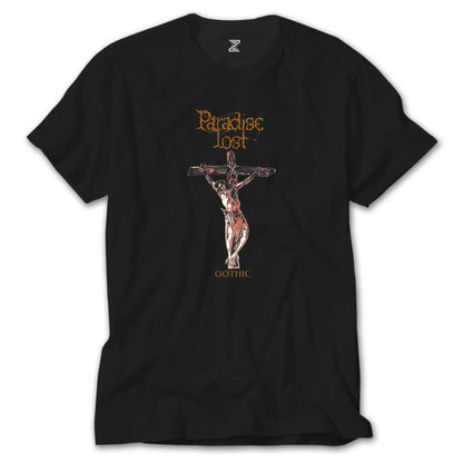 Paradise Lost Gothic Siyah Tişört