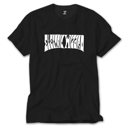 Electric Wizard Text Siyah Tişört