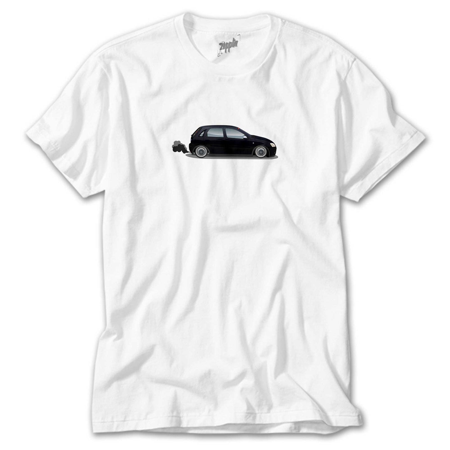 Opel Corsa Beyaz Tişört